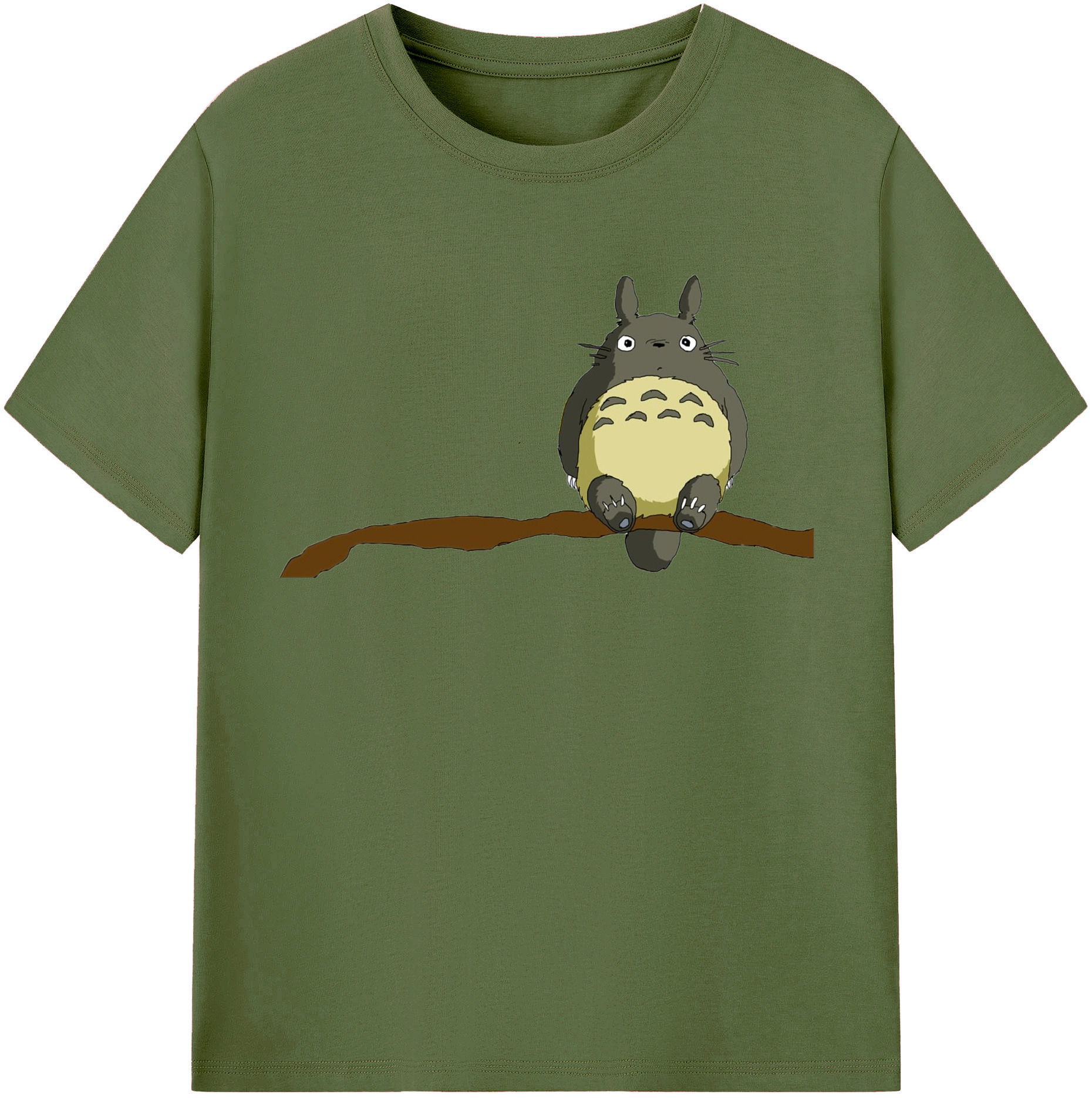 （画像用） となりのトトロ 草壁メイ 草壁サツキ My Neighbor Totoro Satsuki Kusakabe Mei Kusakabe 綿100％半袖Tシャツ（フロントプリント）